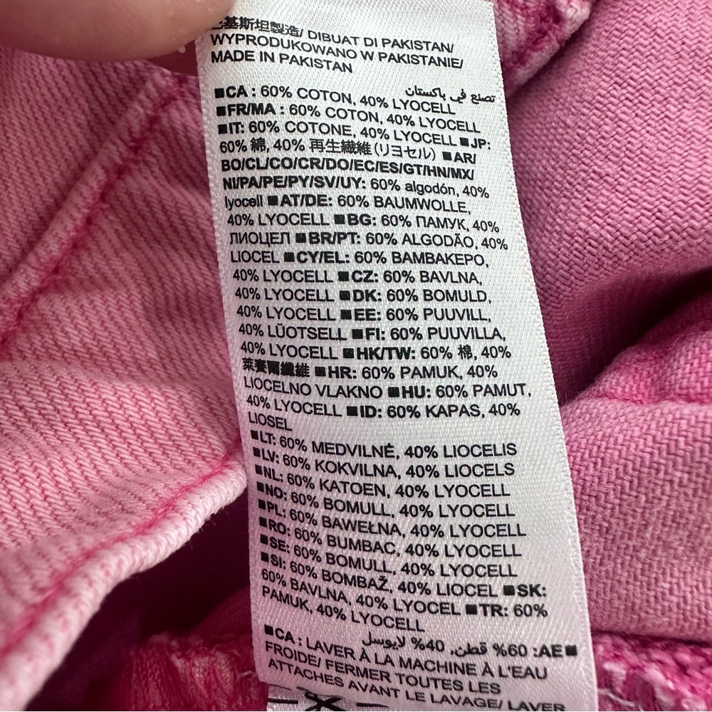 GAP Pink Wide Leg Flare Jeans - Picture 7 of 7